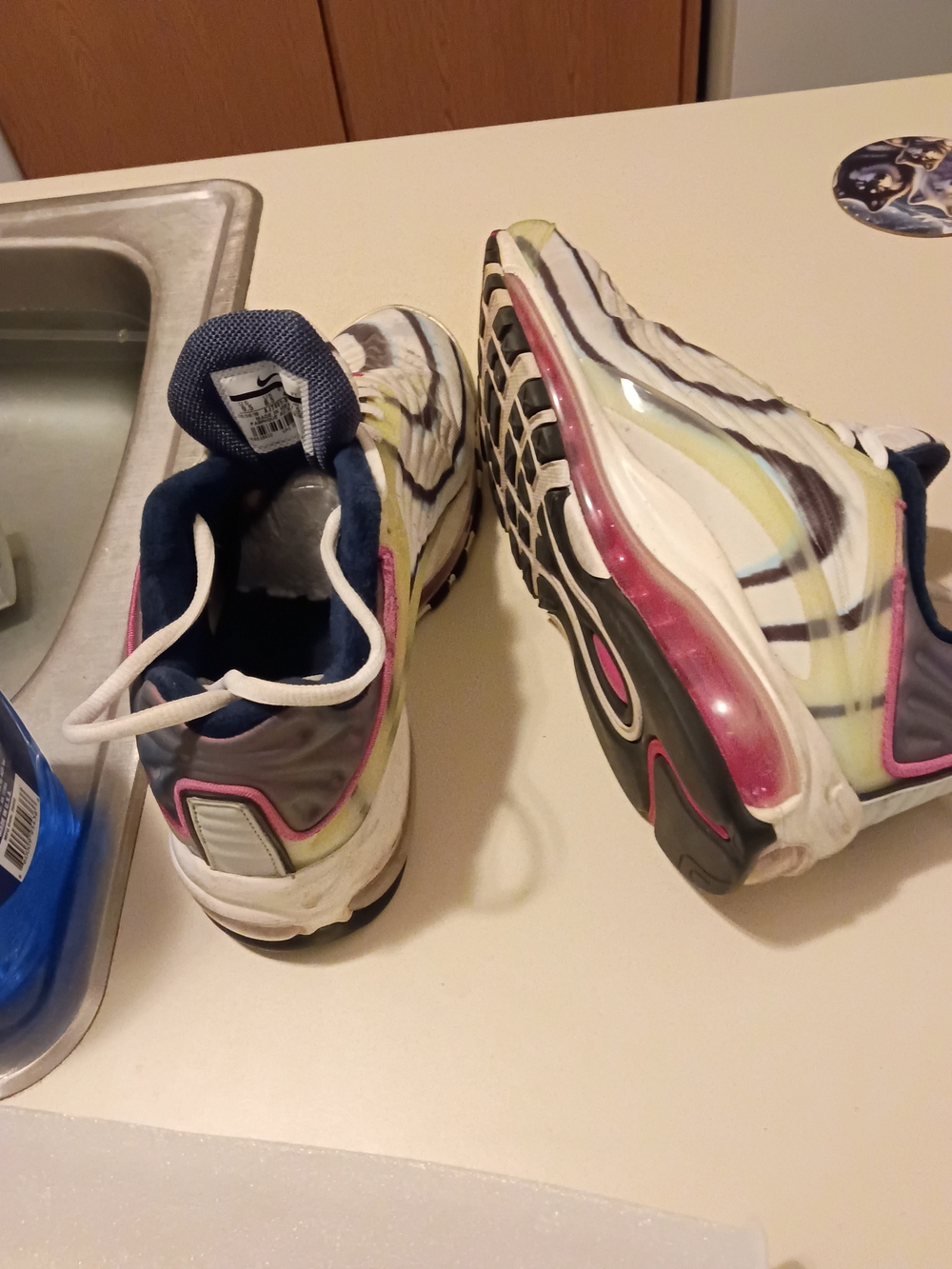 Enamel Green, Nike Air Max, Deluxe, Running Shoes